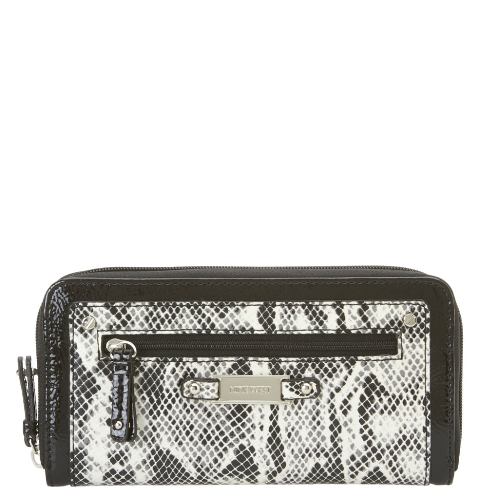Nine West Faux Snakeskin  "Borderline" Wallet
